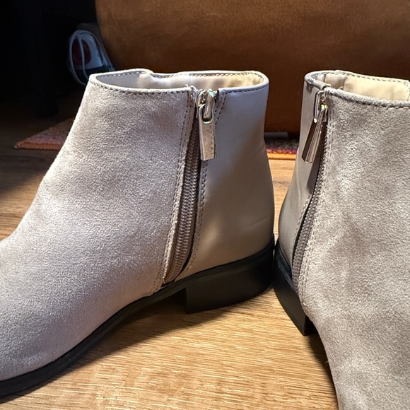 Lexie & Abbie - Suede & Leather Ankle Boot - Picture 3 of 5